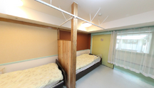 ゆったりとした介護施設の部屋
