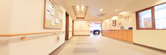 介護施設の内部通路