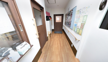 介護職員向けの施設内通路
