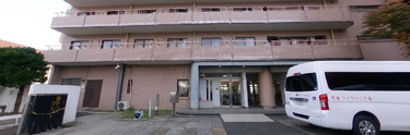 快適な環境の介護施設外観