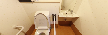介護施設内のトイレ