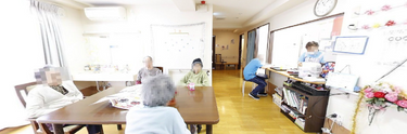 介護施設での日常風景