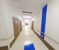 施設内廊下のキレイな一角
