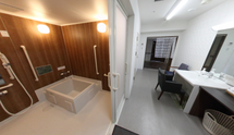 清掃が行き届いた介護施設内部