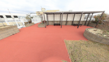 介護施設の屋外空間