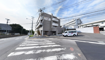 介護施設の外観と周辺環境