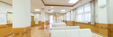 介護施設のロビー内部