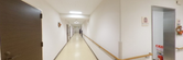 ケアホーム内の廊下と照明