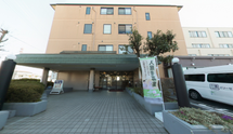 介護施設の外観と周辺