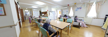 介護施設での生活空間
