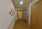 清潔な職場の通路