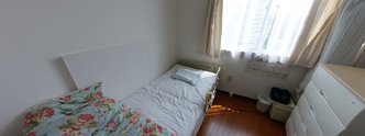 介護施設の居室の内部
