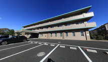 介護施設の外観と周辺