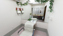 ケアを提供する快適な部屋