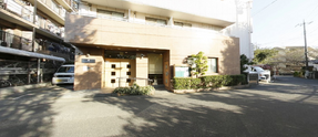 介護施設の正面入り口