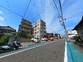 住宅街の前面道路です  