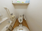 明るいトイレスペース