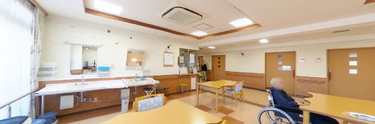 介護施設内の居心地の良い空間