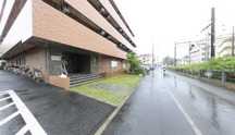多階層介護施設の外観