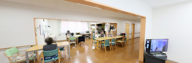 介護施設の居住者と職員