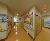 ケアホームの温かみのある内観