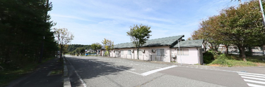 介護施設の周辺風景と構造