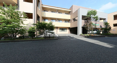 緑豊かな地域にある介護施設