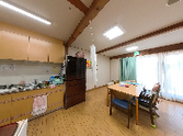 広々としたリビングとダイニング