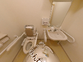 広々としたトイレスペース
