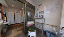 介護施設の受付周辺
