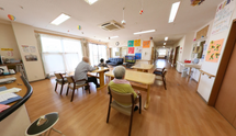 介護施設内の共用エリア
