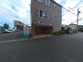 ゆったり通路のある施設入口