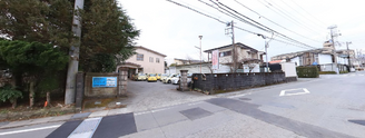 介護施設のある交差点