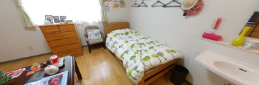 快適な居住スペースを備えた部屋
