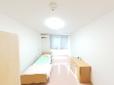 ゆったりとした居室