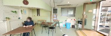 介護施設の居心地の良い共有スペース